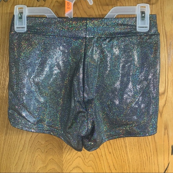 Sparkly iridescent shorts - Picture 3 of 3